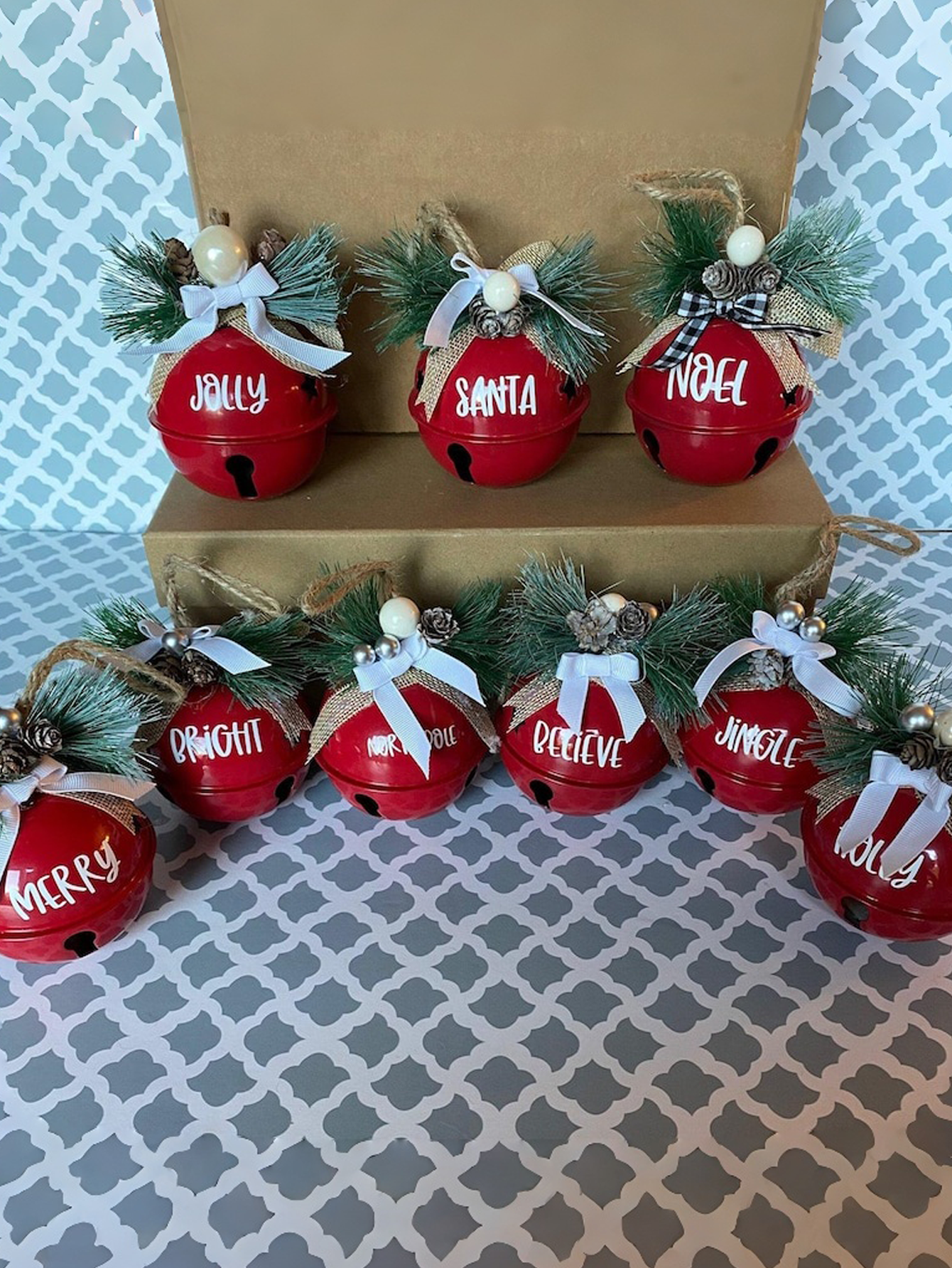 2025 Personalized Christmas Bell Ornament